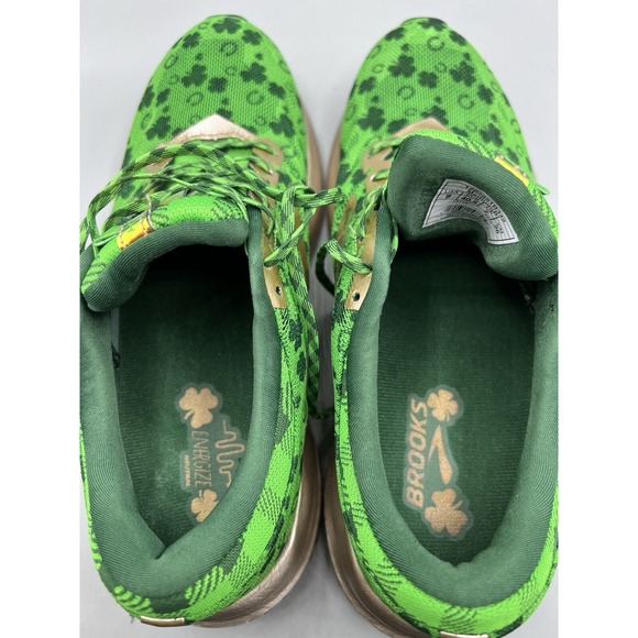 BROOKS Launch 6 Women's Size 9 B 120285 Lucky St Patrick's Day Print - Picture 7 of 14